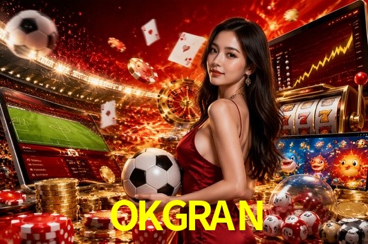 Página principal de OKGRAN Casino con juegos en vivo y tragamonedas para México